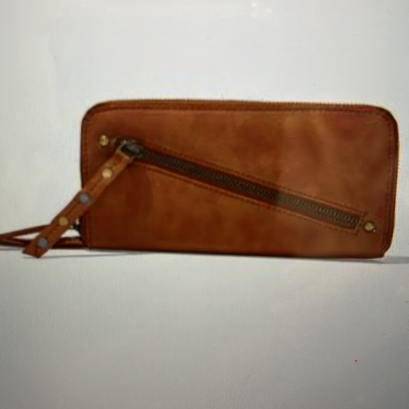 Free People Womens Distressed Wallet